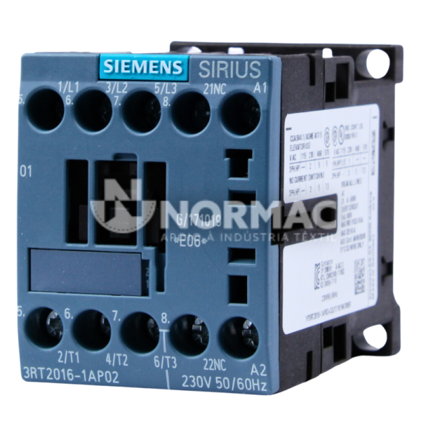 CONTACTOR 09A 230V 50/60Hz NC TREVIL