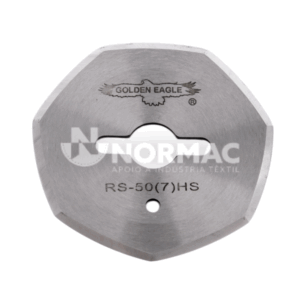 LAMINA DISCO HEPTAGONAL 50MM KM, RED ARROW