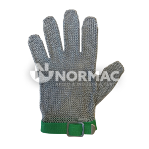 LUVA MALHA AÇO REVERSÍVEL U-SAFE 1/XS/VERDE