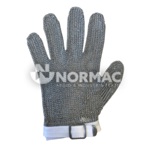 LUVA MALHA AÇO REVERSÍVEL U-SAFE 2/S/BRANCO